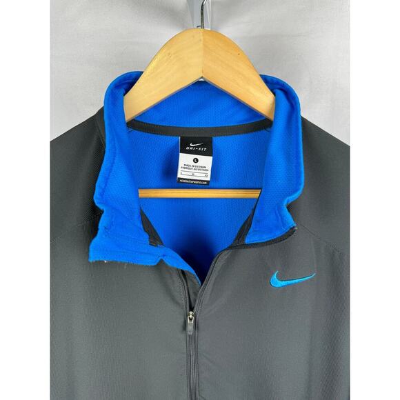 Nike Dri-Fit Long Sleeve Half Zip Pullover Golf Sweatshirt Men's Size La… - Picture 5 of 7